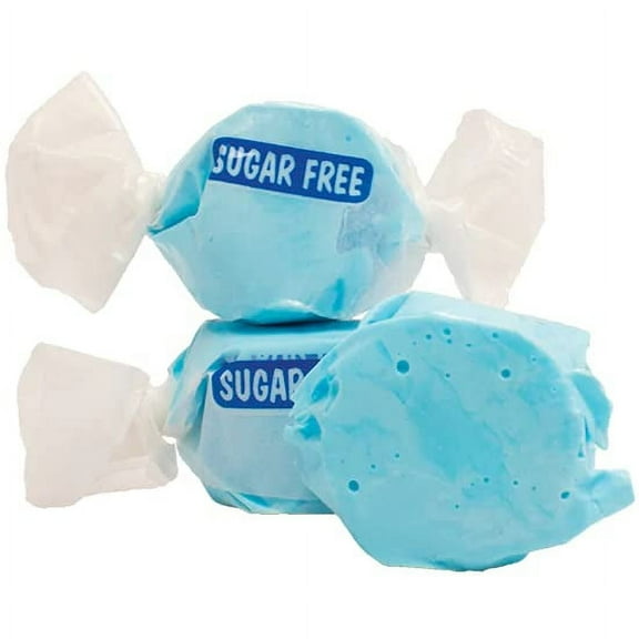 Taffy Town Salt Water Taffy (Sugarfree Blue Raspberry, 1 Lb)