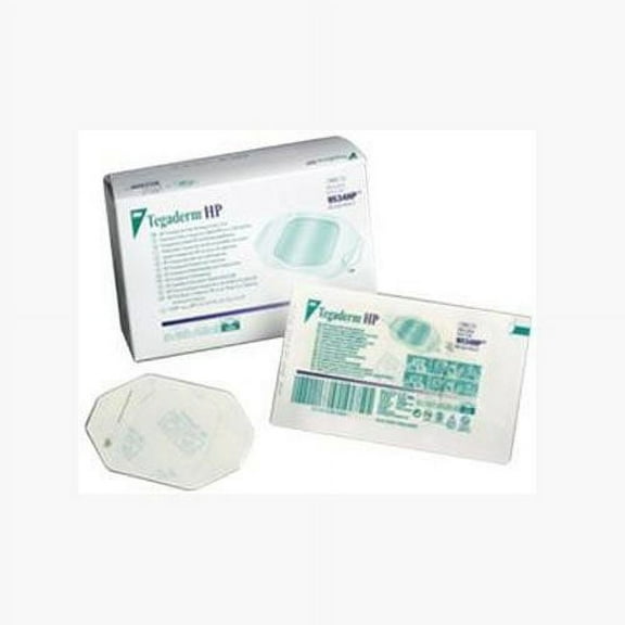 3M Tegaderm Transparent Film Dressing Sacral Shape 4 X 11 yds, Case of 4