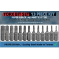 thumbnail image 2 of VETCO Security Torx Bit Sets T-5 to T40 (13-Piece), 2 of 2