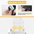 thumbnail image 5 of BestOffice Ergonomic Office Chair, Lumbar Support, Rolling Swivel for Women, Men(White), 5 of 6
