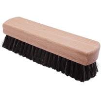 Konex Horsehair Shoe Brush – Varnished Wooden Handle Shoe Cleaning & Shine