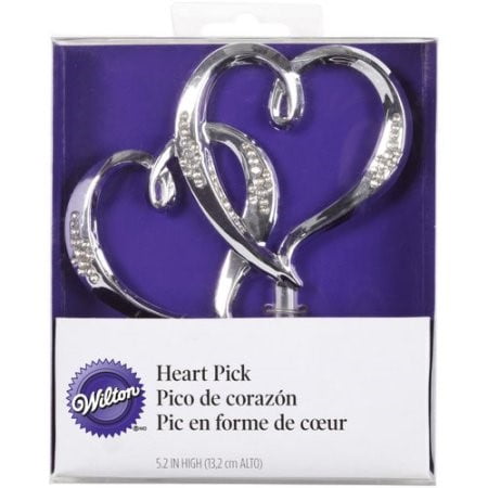 Wilton Double Hearts Cake Picks, 1 Ct