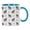 Blue, variant on Inkdotpot Animal 11 Oz Ceramic Coffee Mug Animal Lovers Gift For Friends Best Friends-Black