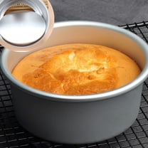 ULTNICE Bakeware Round Baking Mold 5Pack Aluminum Alloy Silver