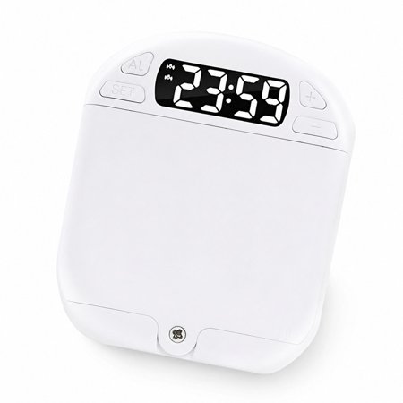 Homivra Vibrating Alarm Clock Pillow Bed Shaker Digital Display Battery Operated
