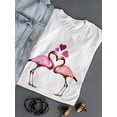thumbnail image 3 of Flamingo Love. T-Shirt Women -SPIdeals Designs, Female 5X-Large, 3 of 4