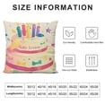 thumbnail image 5 of YINGXI Throw Pillow Cover, Gift Outdoor Decoration for Sofa Couch 24x24in, 5 of 5