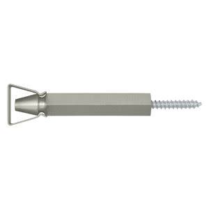 Deltana Sdh103 Solid Brass 3-1/4" Window Shutter Door Holder - Nickel