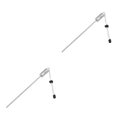 thumbnail image 1 of Wosthever Keep Diving Steel Pointer Rod Ruido Submarino Cosquillas Sonajero Palo de buceo Botella Golpeador Sonda Herramienta de cordón de mano Type4 NO4, 1 of 6