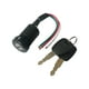 thumbnail image 4 of Cerradura de seguridad para caja de batería con 2 llaves, cerraduras de batería para motocicleta, pieza de repuesto duradera, cerradura de cilindro de , Cabeza mediana DYNWAVEMX Cerradura de seguridad, 4 of 8