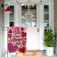 thumbnail image 5 of Home Decorative Happy Valentine''s Day Love Garden Flag, Red Pink Heart Yard Anniversary Outside Decorations, Wedding Engagement Outdoor Small Decor Double Sided 12x18, 5 of 6