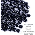 thumbnail image 3 of Galashield Black Marbles for Vases | Glass Marbles Bulk Vase Fillers | Glass Beads for Vases, Round Marble 5lb, (Approx. 400 pcs), 3 of 7