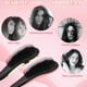 thumbnail image 3 of 2 Piezas Cepillo desenredante,Cepillo para Cabello, Antiestático Cepillo para Cabello Favorece Crecimiento del Cabello, Evita Encrespamiento, en Húmedo y en Seco, Peina Cabello(Oro Rosa), 3 of 8