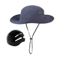 thumbnail image 4 of Milaget Fisherman Cap Breathable Shockproof Sun Protection Hat Beach Hat Fishing Hat Blue, 4 of 9