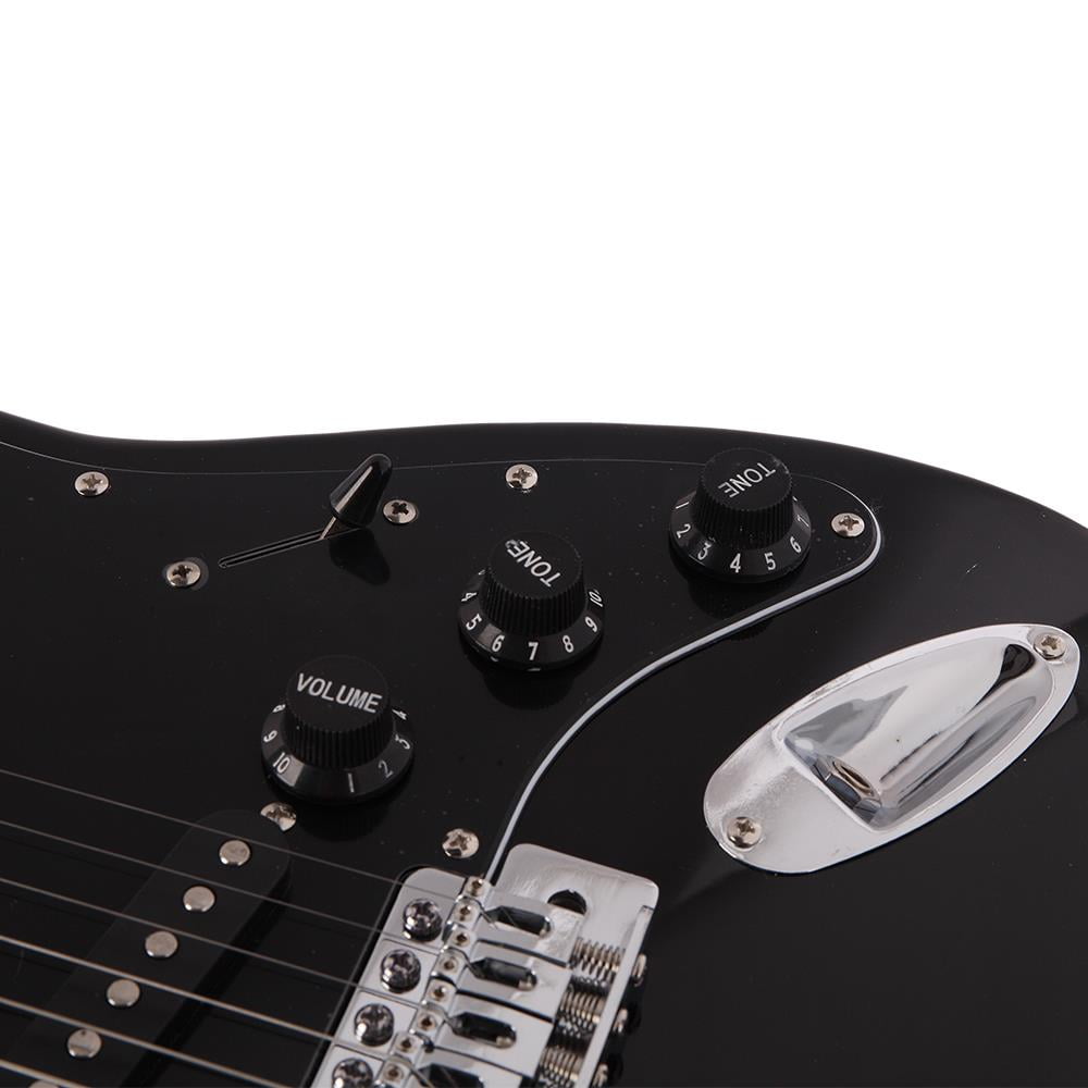 Ktaxon Beginners 39" Electric Guitar with Amplifier, Guitar Bag, Guitar Strap, Tool, Black