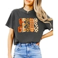 thumbnail image 6 of Jesus Shirt for Women Floral Leopard Christian Easter Graphic Tee, Espresso Shirt, XL, 6 of 8