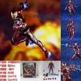 thumbnail image 3 of Marvel Avengers 3 Infinity War Mk50 Shf Iron Man 6-inch Movable Model Deluxe Edition Collectible Ornaments Toy Gift, 3 of 5