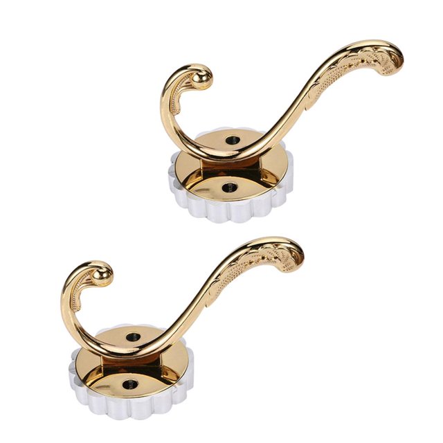 2 Piezas de Metal para Colgar en , Perchero, Perchero, Toalla, Sombrero para Dormitorio, Sala de , 4,5 * 8,5 Cm 9 BLESIY Gancho para gancho