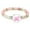 L, variant on Hidden Hollow Beads Cancer Awareness Beaded Pink Breast Cancer Or Multicolor Fits Most Wrists