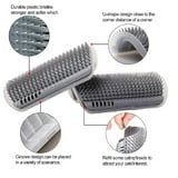 1-Pack Cat Self-Groomer Wall Corner Brush - Soft Massage Comb for Easy ...