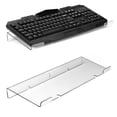thumbnail image 2 of Soporte de teclado Soledad acrílico transparente antideslizante, 2 of 8