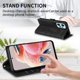 thumbnail image 5 of Wallet Card Stand Magnetic Flip Leather Case For Xiaomi Poco X5 Pro M5s C55 C51 C50 C40 X4 Pro M4 Pro X3 NFC F3 11T 12 Lite 12T, 5 of 5