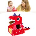 thumbnail image 4 of DIY Paper Dinosaur Head Costumes Toy for Children - Interactive & Educational Craft Kit, Wearable Design with Easy Assembly, 4 of 7