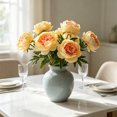 thumbnail image 5 of Ouuluon Lifelike Versatile Artificial Peony, 11 inch Faux Flowers for Wedding Photography Home Holiday Decor, 5 of 6