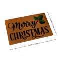 thumbnail image 3 of Christmas Doormat Outdoor Decor, Merry Christmas Welcome Door Mats, 29.53x17.72inch, Vintage Xmas Entrance Door Rug for Indoor Home Bathroom Decor, 3 of 6