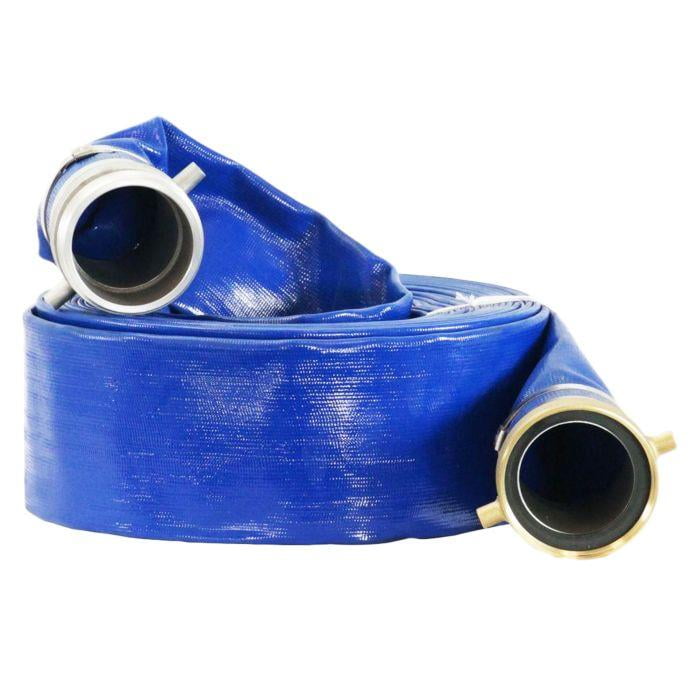 Water Discharge Hose3" x 50 FTBluePin LugImportFree Shipping 