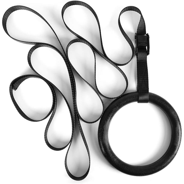Gymnastic Rings with Adjustable Straps Heavy Duty Gym Equipment