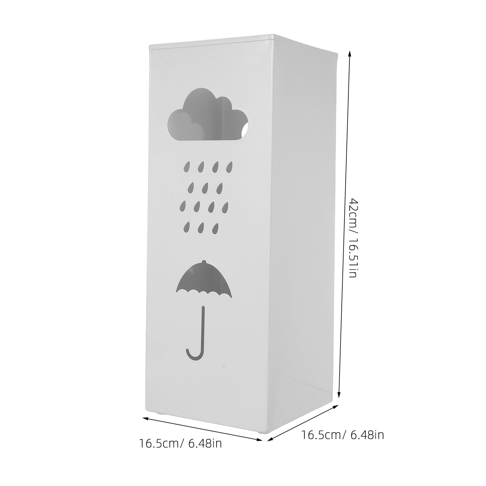 TABLZONE Nordic Iron Umbrella Stand for Indoor Entryway, Hallway Storage Organizer, Home Decor and Space Saver
