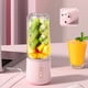 thumbnail image 5 of Licuadora portátil | Licuadora de viaje recargable por USB de 500 ml con 6 cuchillas para batidos, smoothies y zumos | Uso en deportes, gimnasio, escuela y exteriores, 5 of 9