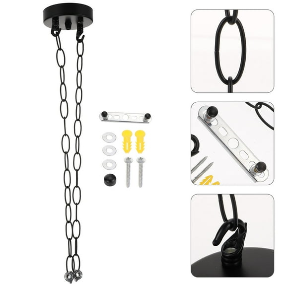 TOYMYTOY 1 Set Heavy Duty Ceiling Lamp Hanging Chain Universal Fixture Hardware Decorative Light Kit