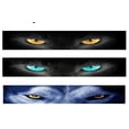 thumbnail image 1 of Jinsinto 3pcs Car Sticker,Car Front Windshield Sticker, Rear Block Sunshade Sticker Decoration 3D Stereoscopic Cat Eye Car Sticker Car Decoration Stickers, 1 of 5
