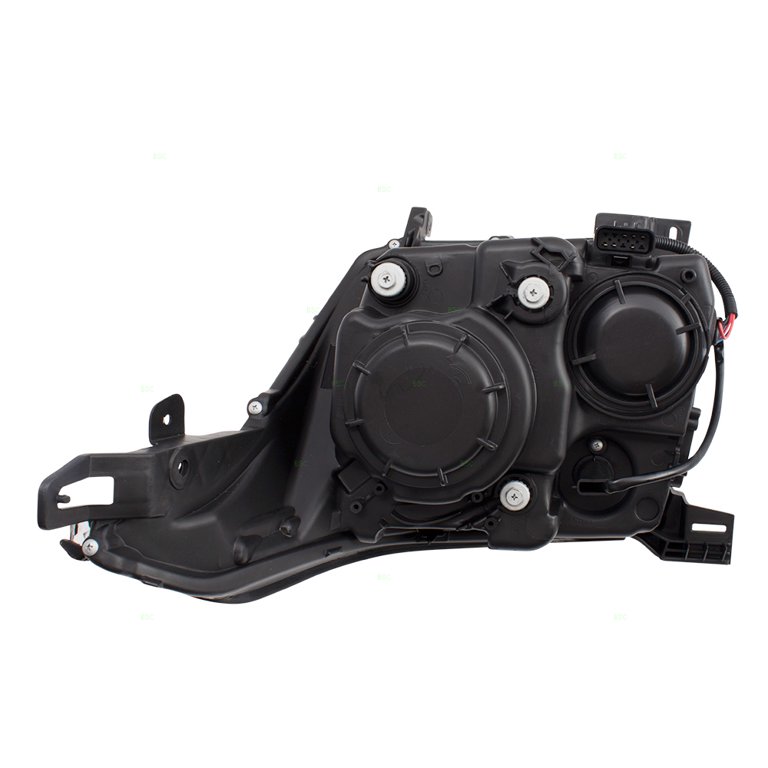 Brock Replacement Driver Halogen Headlight Compatible with 2010 
