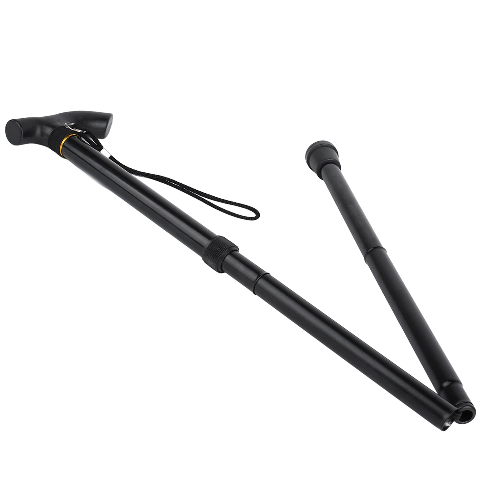 Bâtons Randonnée Aluminium Pliables – 110-130cm, Poids 242g, Poignée EVA, Pointe Tungstène