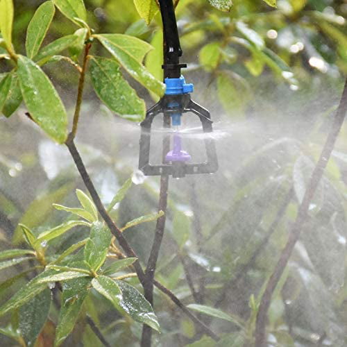 6pcs Greenhouse Drip irrigation Refraction Water Sprinkler Nozzle Atomization UK 