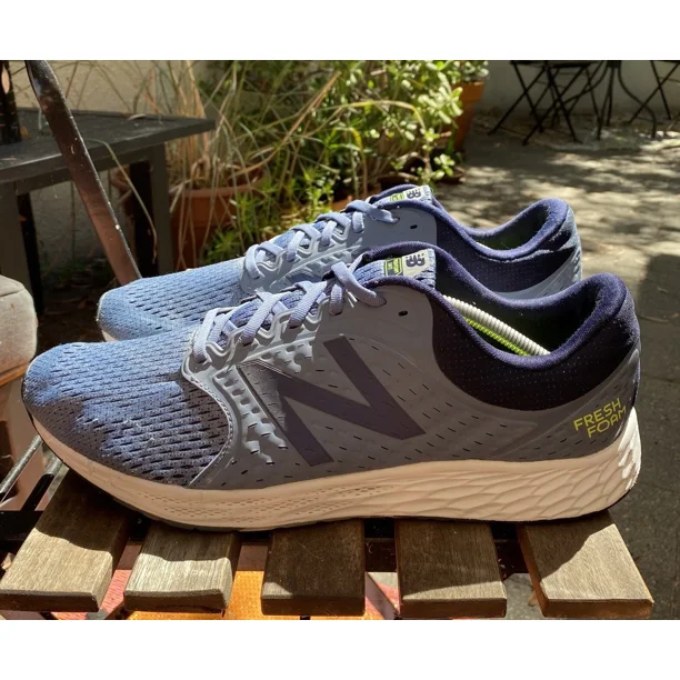 New Balance Fresh Foam Zante V4 Running Shoes Men's Size 13 Blue Gray Sneakers