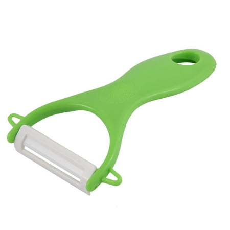 - Kitchen Fruit Vegetable Carrot Potato Slicer Ceramic Peeler Cutter Tool Blue