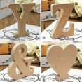 thumbnail image 5 of Lovely English Letter Shape Statue Decor Handmade Good Carved Mdf Statue Model For Home-zzyZ, 5 of 5
