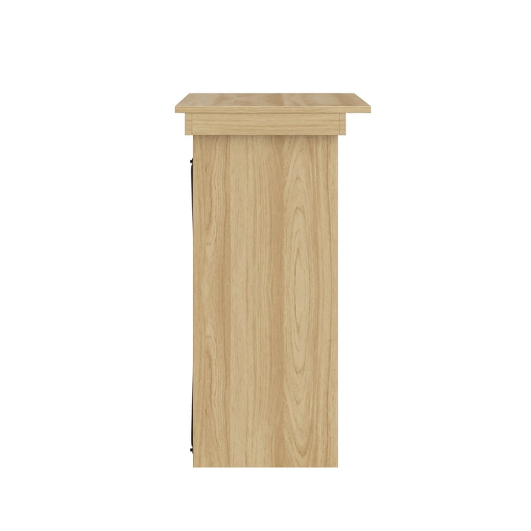 Mainstays Ardent Small Space Writing Desk, Euro Oak photo 6