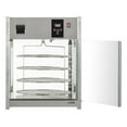 thumbnail image 6 of 24 in. Commercial Pizza Display Warmer for 18 in. Pies with 4 Rotating Racks in Stainless-Steel (KM-HPD4-18), 6 of 10