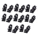 thumbnail image 3 of Abrazaderas de cable Hugo 16PCS Autoadhesivo Cable Wire Zip Tie 30mm Negro, 3 of 10