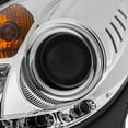 thumbnail image 5 of AKKON - For Mercedes Benz R171 SLK-Class Chrome Clear DRL Daylight LED Strip Halogen Type Projector Headlights, 5 of 7