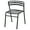 Black, variant on Safco CoGo Steel Stacking Chair in Black (Set of 2)