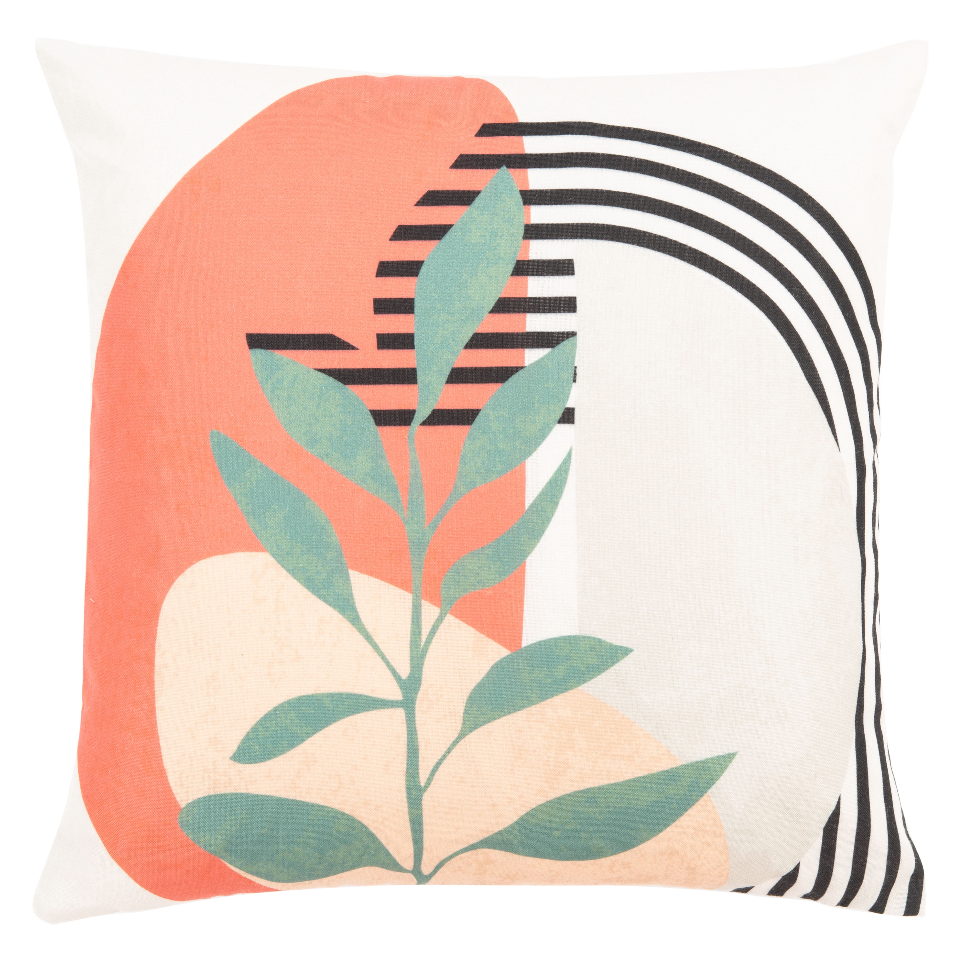 SAFAVIEH Jena Abstract Pillow, 18" x 18", Multi