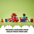 thumbnail image 6 of LEGO DUPLO Disney and Pixar’s Cars Mack at the Race Building Set, Toy for Toddler Boys and Girls, Toddler Car Toy for Kids to Learn Through Play, Buildable Red Hauler Truck from the Cars Movie, 10417, 6 of 7