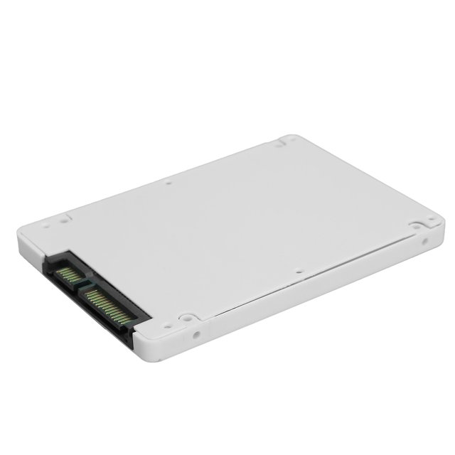 SSD Adapter Case, Conevrsion Hard Drive 2.5in MSATA To SATA3.0 Enclosure External for Laptop for Notebook for Desktop Computer White