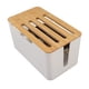 thumbnail image 3 of Caja de enrutador Wi-Fi, caja de almacenamiento de enrutador, organizador de enrutador Wi-Fi grande, caja de enrutador, diseño de clase mundial, 3 of 12